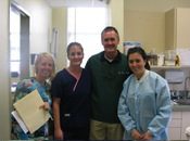 Dr. Finlay and team at Staton Center
